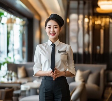 酒店服务礼仪三句半台词，礼仪规范记心间，服务热情暖客心