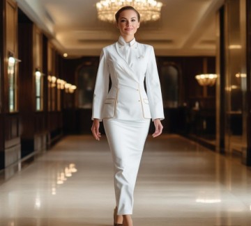 酒店服务员走姿礼仪规范与图片解析，专业形象的直观塑造