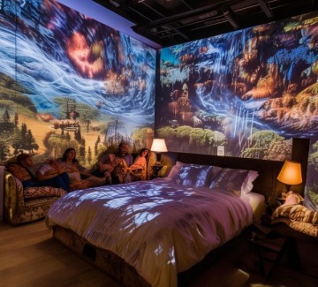 民宿酒店投影仪合作方案，打造沉浸式体验，提升入住率与客户满意度