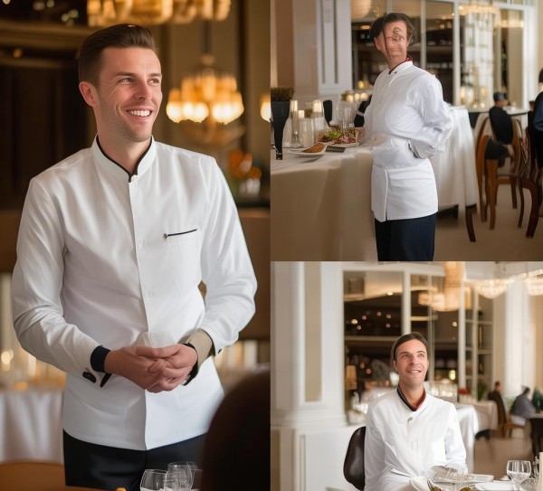 酒店服务员给客人点餐礼仪，专业沟通与服务细节的体现