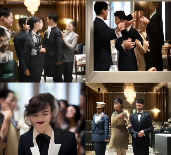 五分钟酒店服务礼仪表演,专业与温度的完美融合 五分钟酒店服务礼仪表演,专业与温度的完美融合