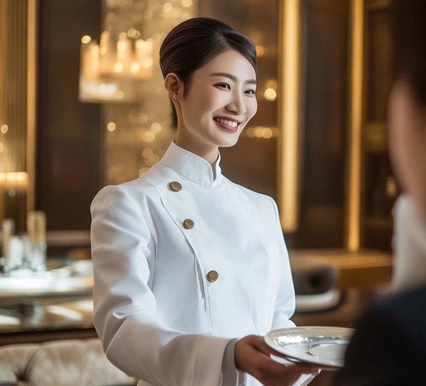 富茂大酒店服务员礼仪，专业素养与人文关怀的生动体现